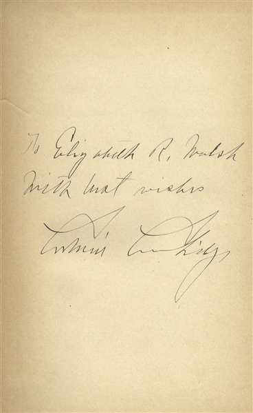 Calvin Coolidge Book Signed -- ''Have Faith in Massachusetts'', a Collection of His Speeches as Governor of Massachusetts